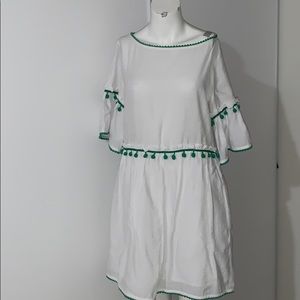 Club Monaco summer dress with pompon